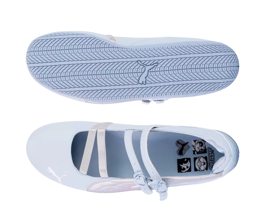 Puma Speedcat Ballet The Powerpuff Girls Silver Blue Wash (Women's)