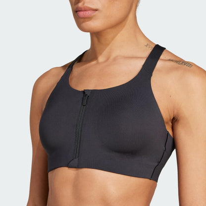 Women's adidas TLRD Impact Luxe High Support Zip Bra