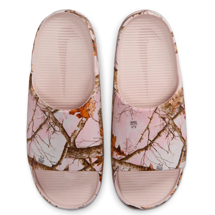 Nike Calm Slide Realtree Camo Silt Red (Women's)