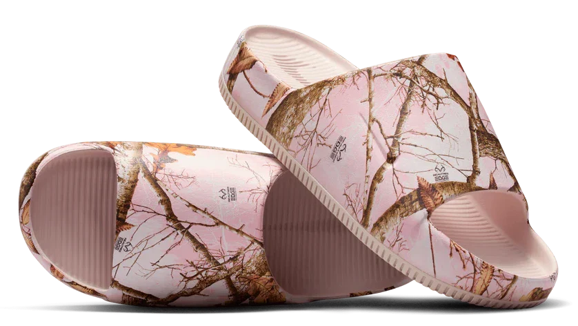 Nike Calm Slide Realtree Camo Silt Red (Women's)
