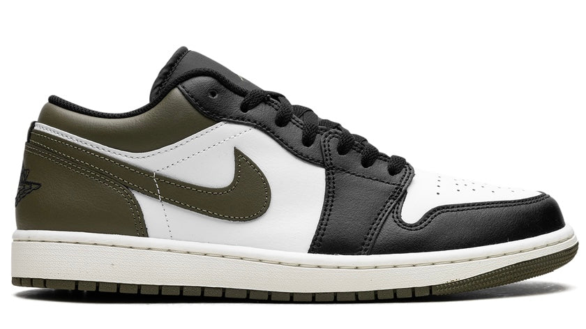 Jordan 1 LowBlack Toe Medium Olive
