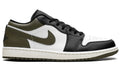 Jordan 1 LowBlack Toe Medium Olive