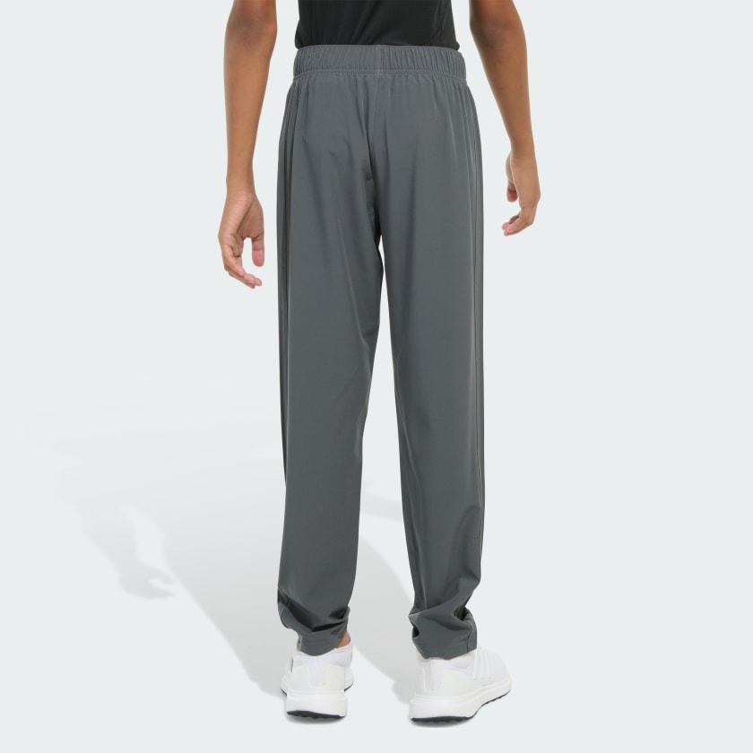 Kids' adidas adidas Elastic Waistband Woven 3-Stripes Stretch Pants