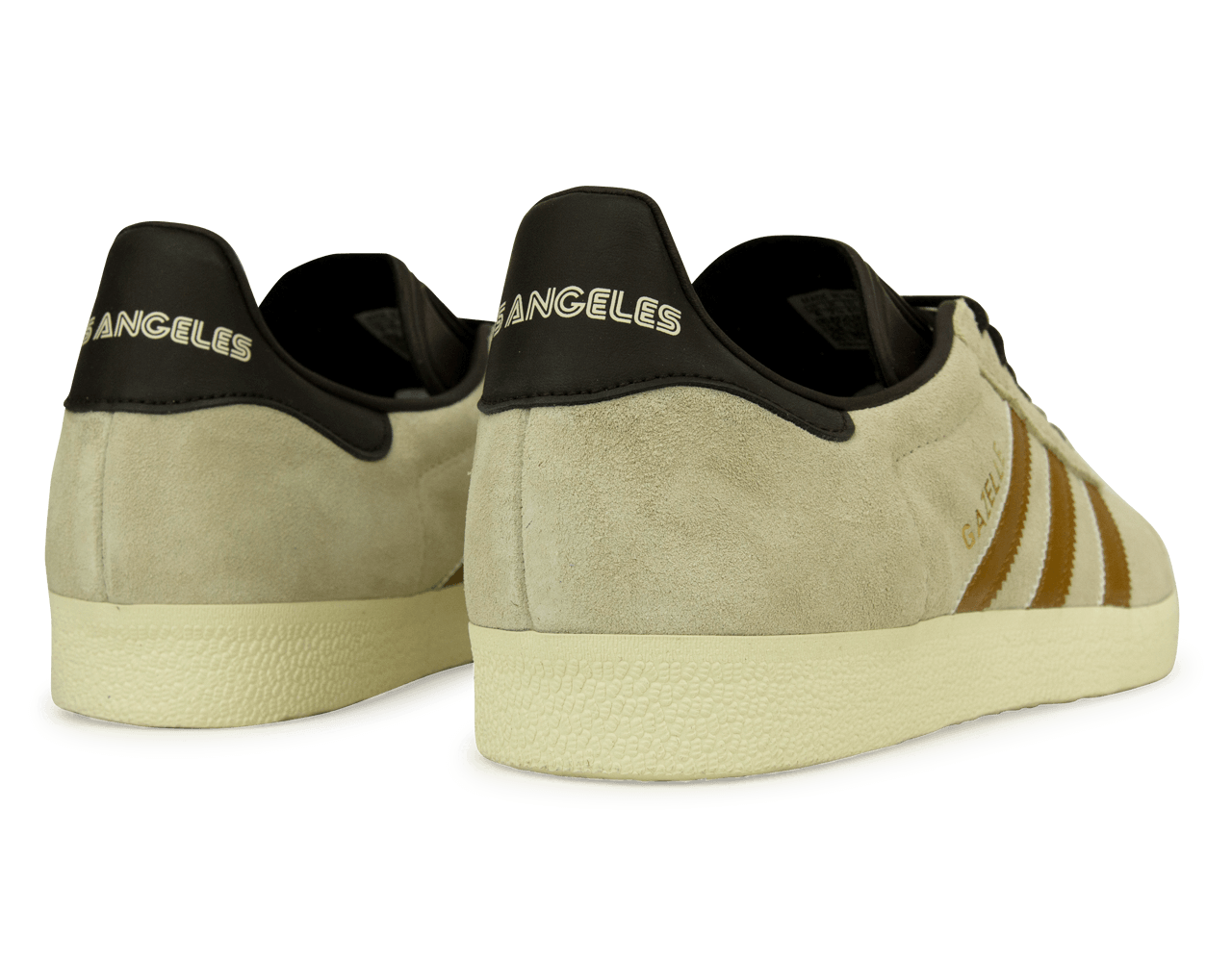 adidas Men's Gazelle MLS LAFC Linen/Gold