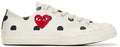 Converse Chuck Taylor All-Star 70s Ox Comme des Garcons PLAY Polka Dot White