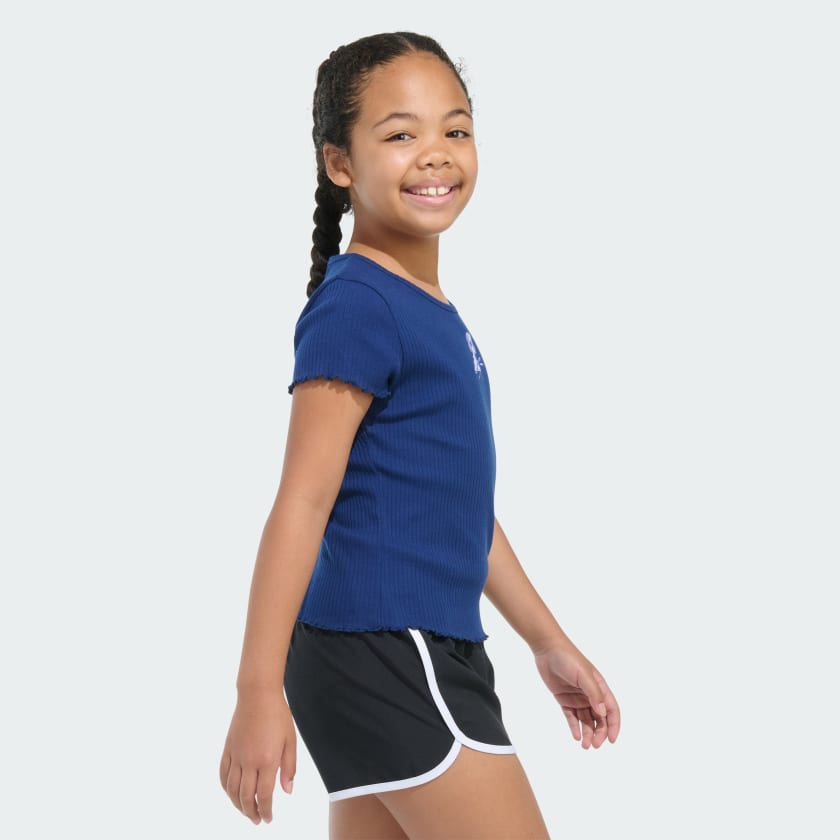 Kids' adidas Short Sleeve Baby Ribbed Tee